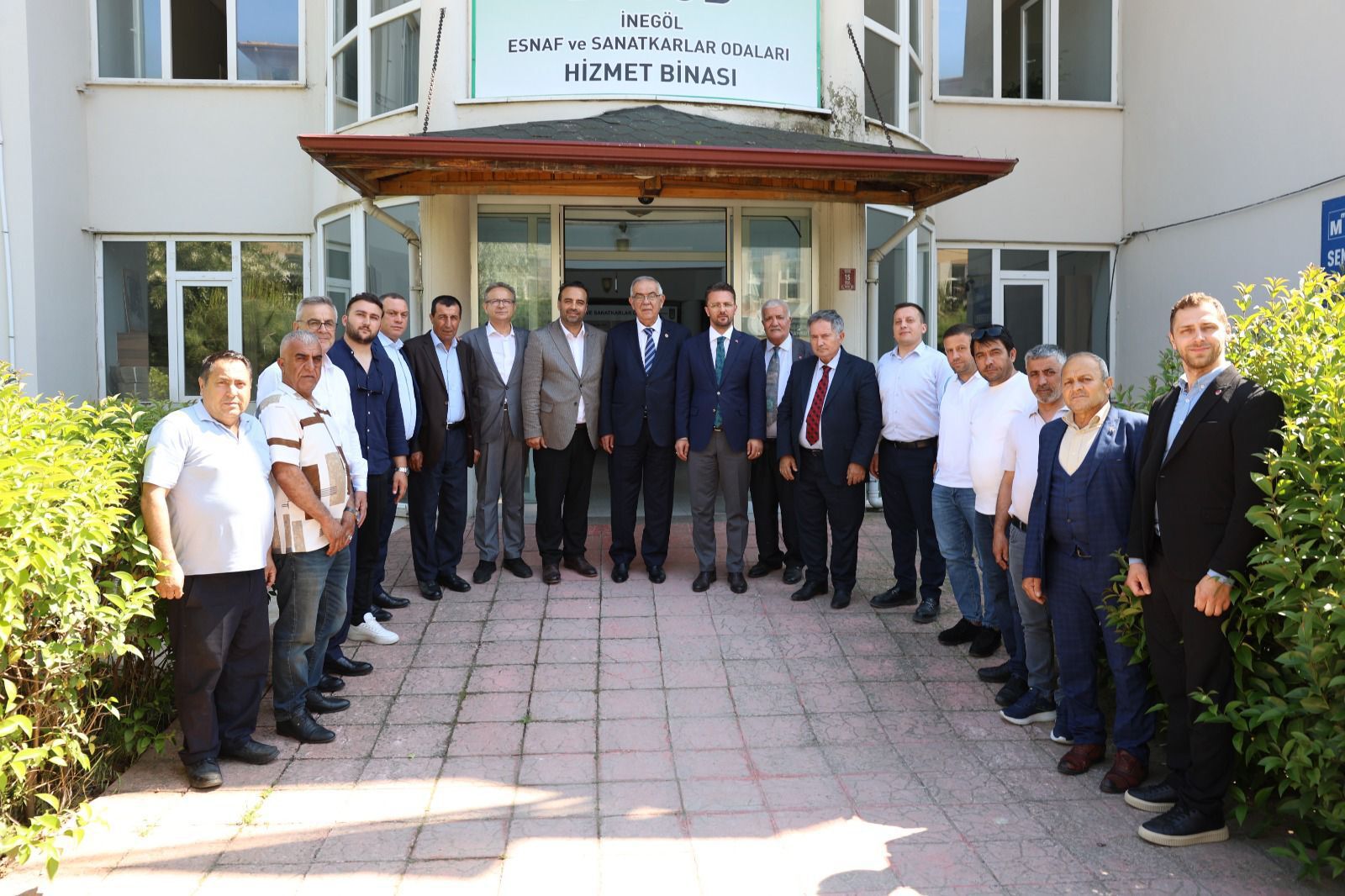 Dp Heyeti İnegöl’de Kurum Ziyaretlerinde Bulundu (4)