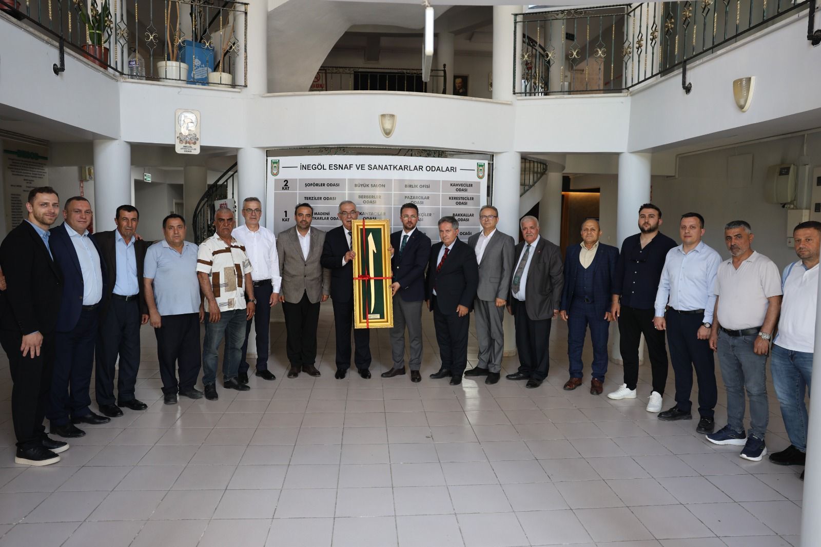 Dp Heyeti İnegöl’de Kurum Ziyaretlerinde Bulundu (5)