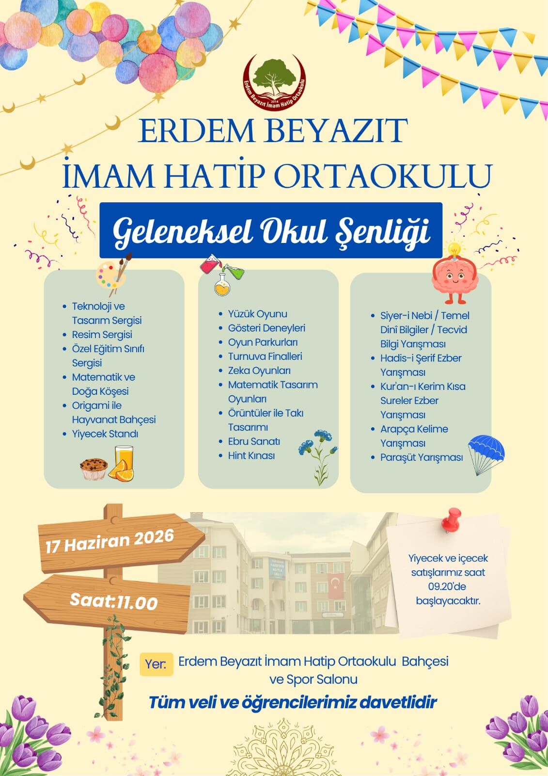 İnegöl Erdem Beyazıt İmam Hatip Ortaokulu’nda Geleneksel Şenlik Coşkusu (2)