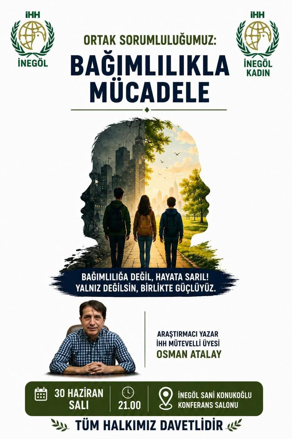 İnegöl İhh’dan Bağımlılıkla Mücadele Semineri