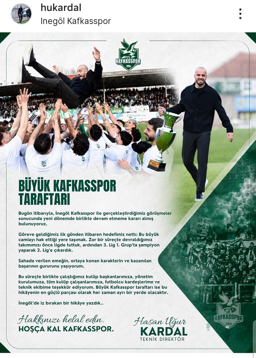 İnegöl Kafkasspor’da Beklenmedik Ayrık-2