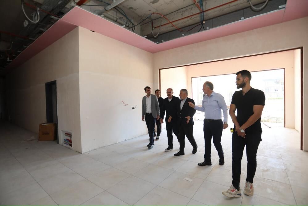 İnegöl’de Kyk Yurdu Ve Alanyurt Yüzme Havuzu Projeleri Yerinde İncelendi! (3)