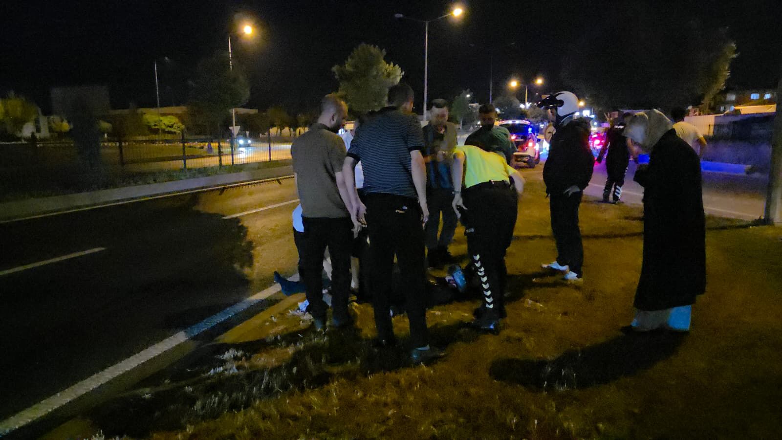 İnegöl’de Motosiklet Kazası! (1)