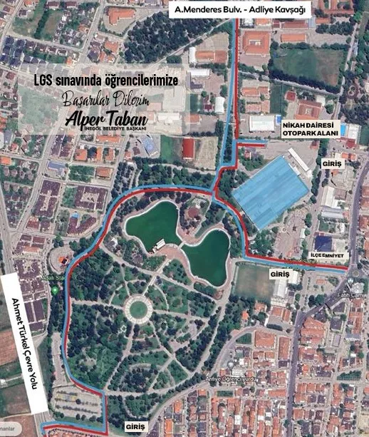 İnegöl'de Trafiğe Lgs Düzenlemesi