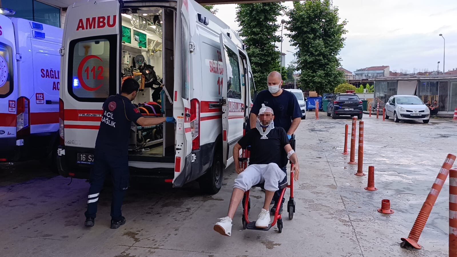 İnegöl'de Yağmur Kazaya Neden Oldu! (4)