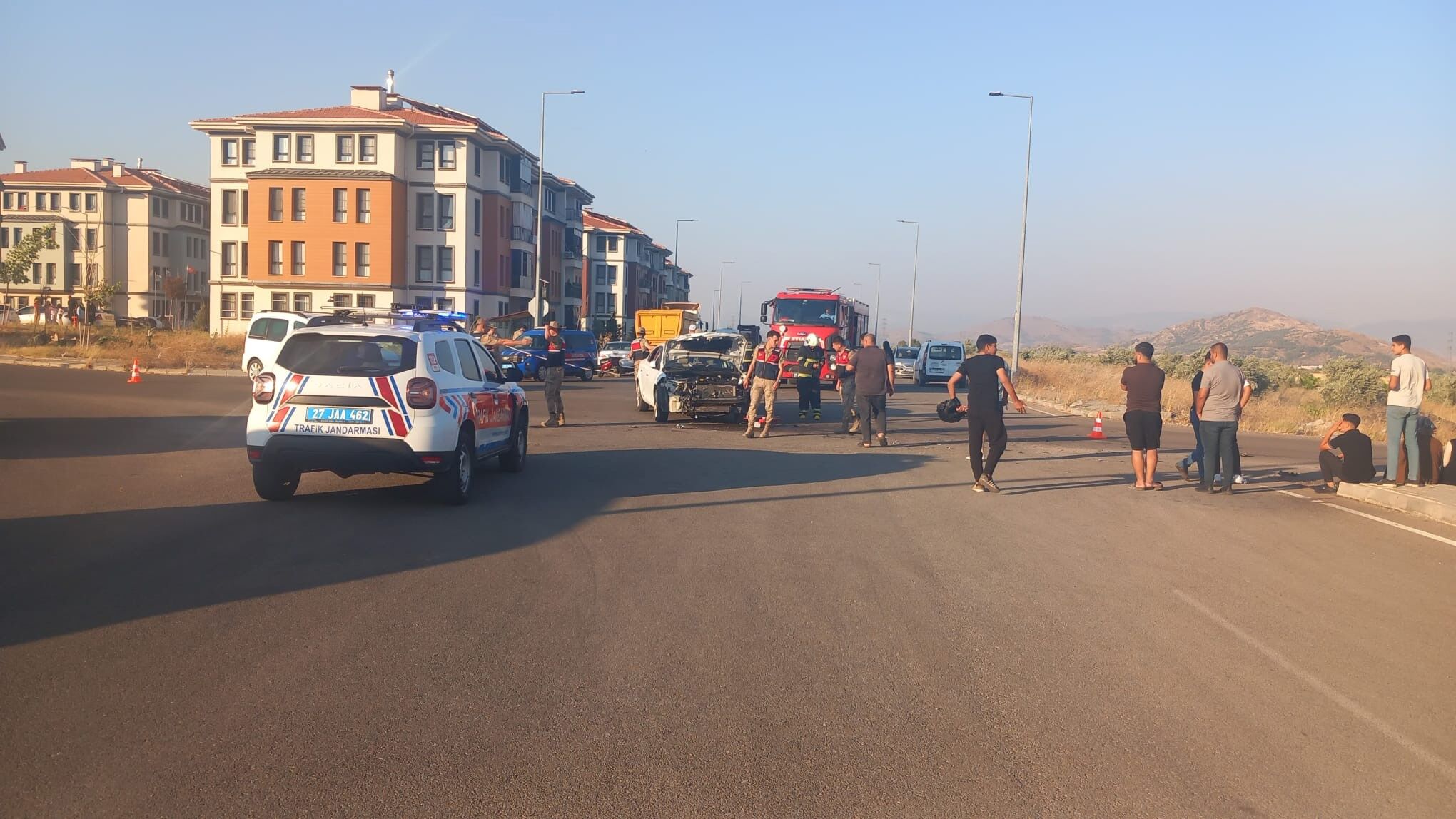 İslahiye'de Feci Kaza 2'Si Ağır 6 Yaralı (3)