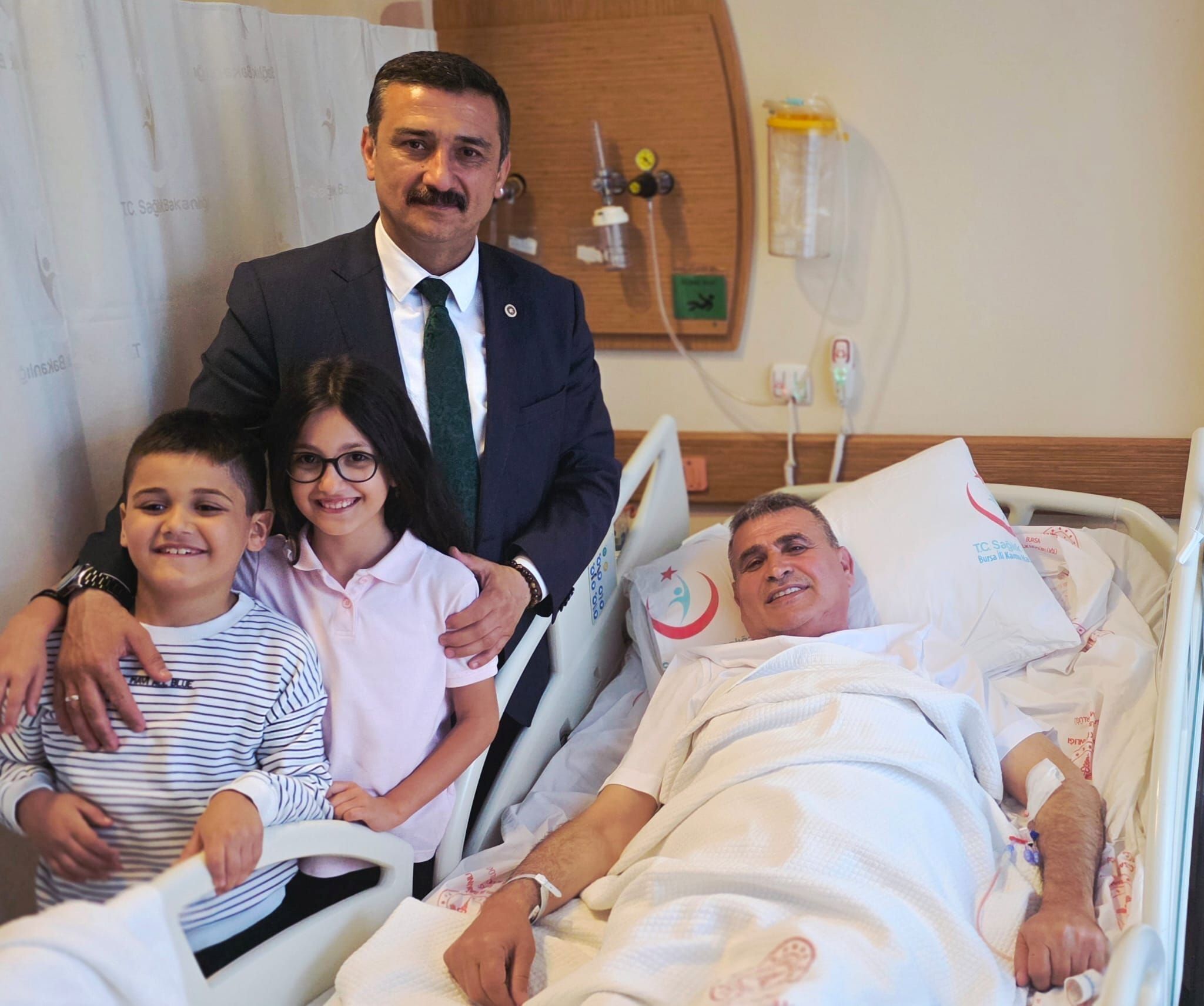 İyi̇ Parti İnegöl İlçe Başkanı Recep Bayrak Kalp Krizi Geçirdi