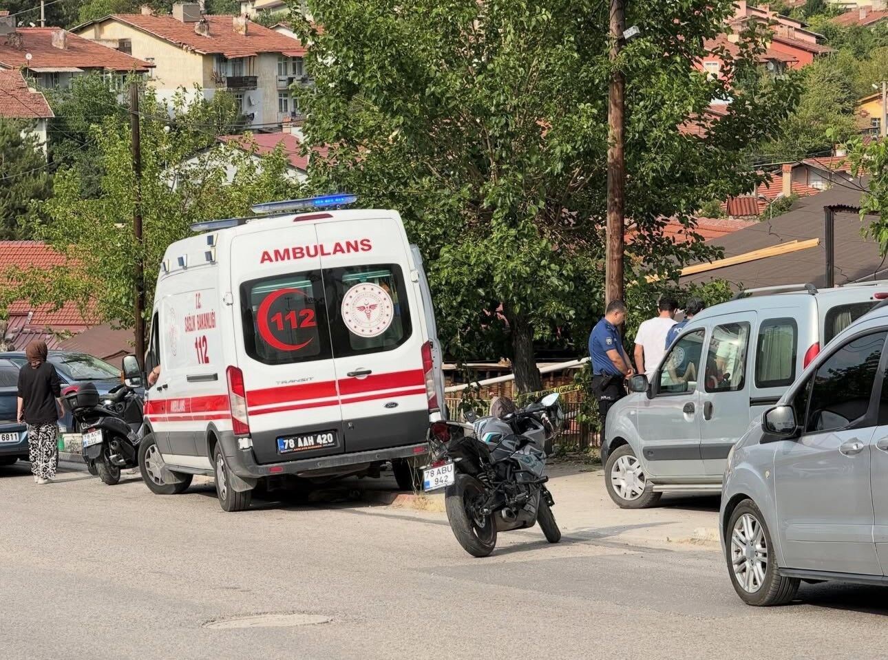 Karabük’te Bir Kişi Bahçede Ölü Bulundu (1)