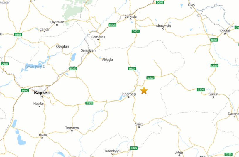 Kayseri’de Korkutan Deprem (1)