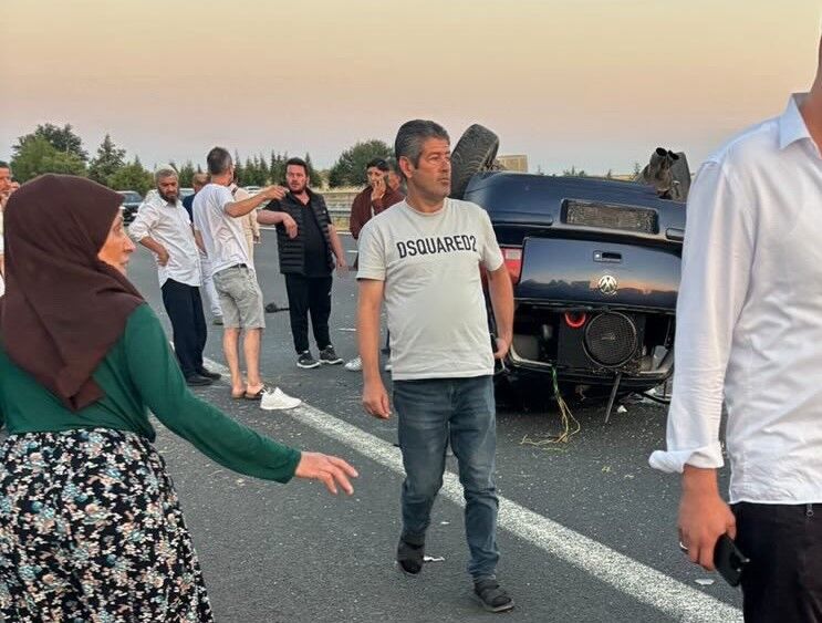 Lastiği Patlayan Otomobil 3 Genci Hayattan Kopardı (1)