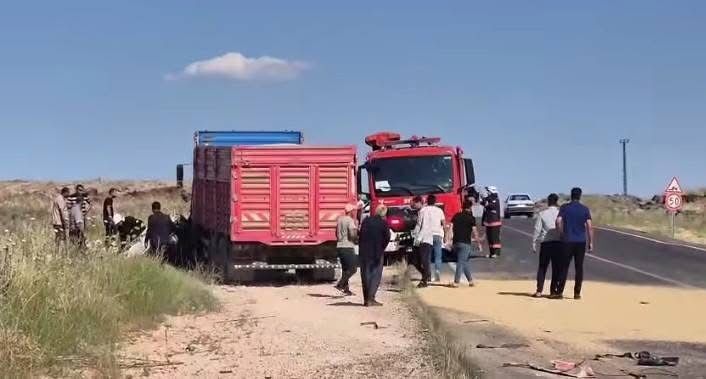 Şanlıurfa'da Feci Kaza (1)
