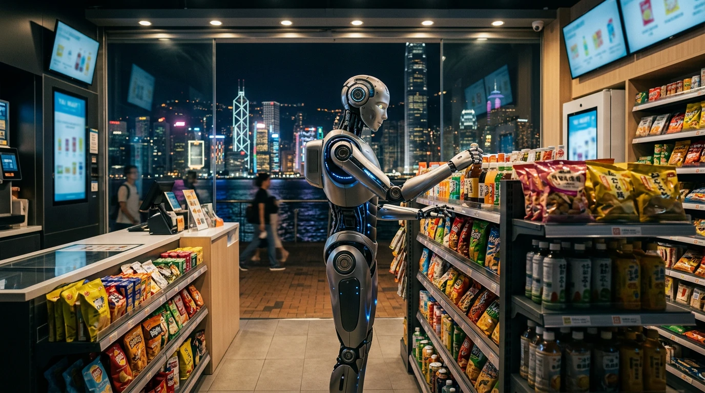 Tarihte Bir İlk! İnsansı Robot Market İşletmeye Başladı (4)