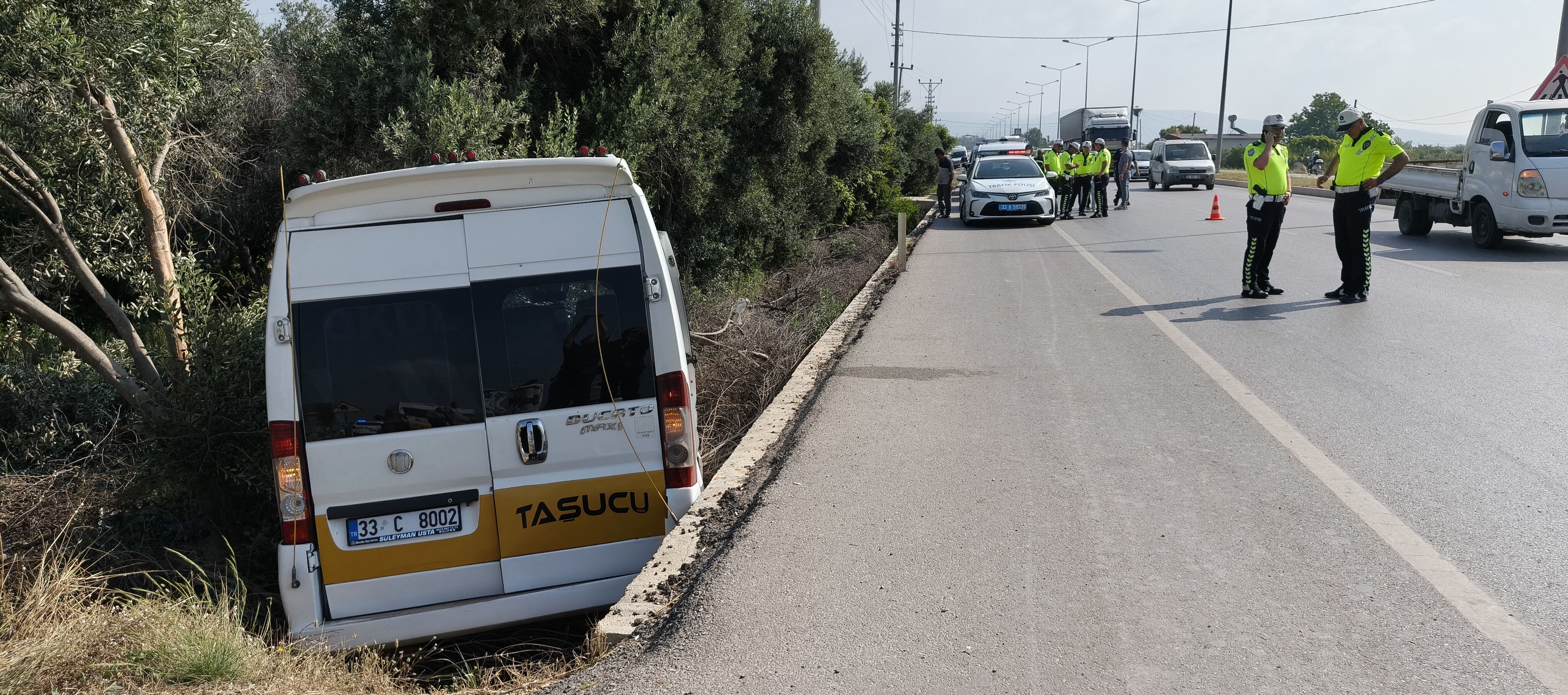 Yolcu Minibüsünde Dehşet Anları Kamerada (3)
