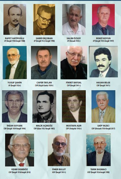 1973 77 İnegöl Eski̇ Mecli̇s Üyeleri̇