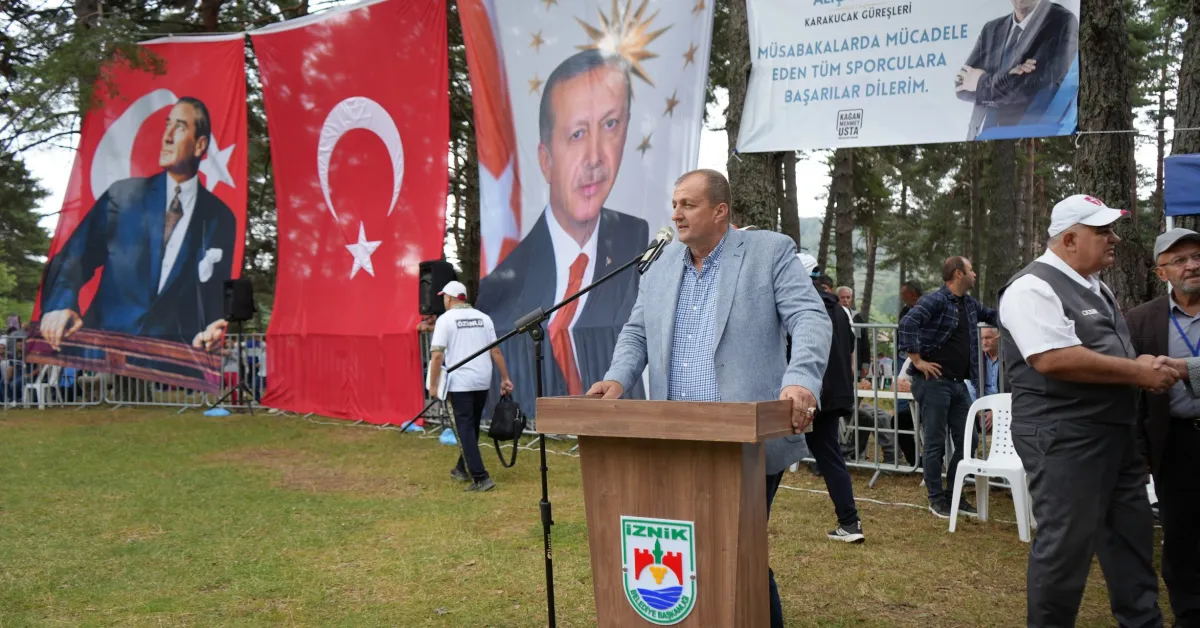 Alıç Yaylası'nda Kıran Kırana Güreş (4)
