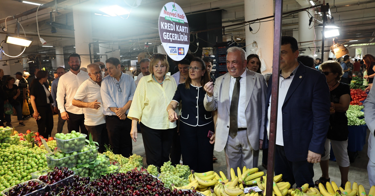 Ataevler Kapalı Pazar Alanı Hizmete Açıldı (1)
