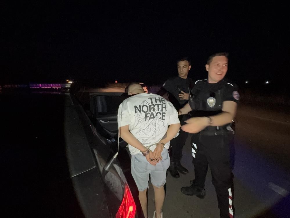 Bursa’da 100 Kilometrelik Polis Kovalamacası Kazayla Bitti! (2)