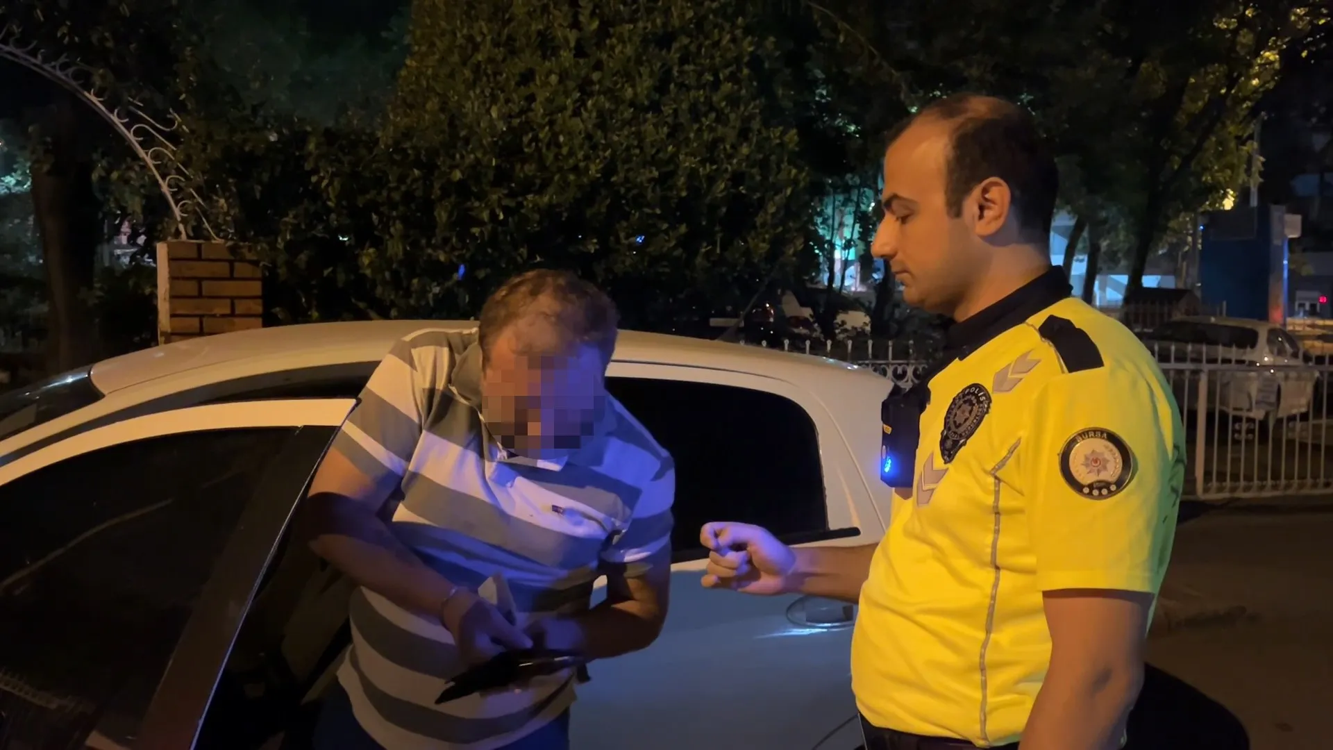 Bursa’da Denetim Noktasına 50 Metre Kala Durdu “Sigara Almaya Geldim” Dedi (1)