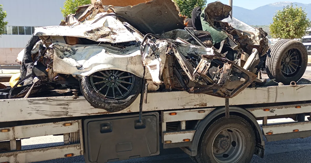 Bursa’da Freni Patlayan Kamyon Dehşet Saçtı!