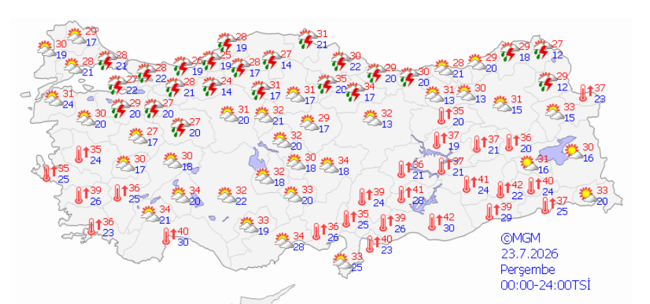 Bursa’da Hava Tersine Dönüyor! Sağanak Için Tarih Verildi (2)