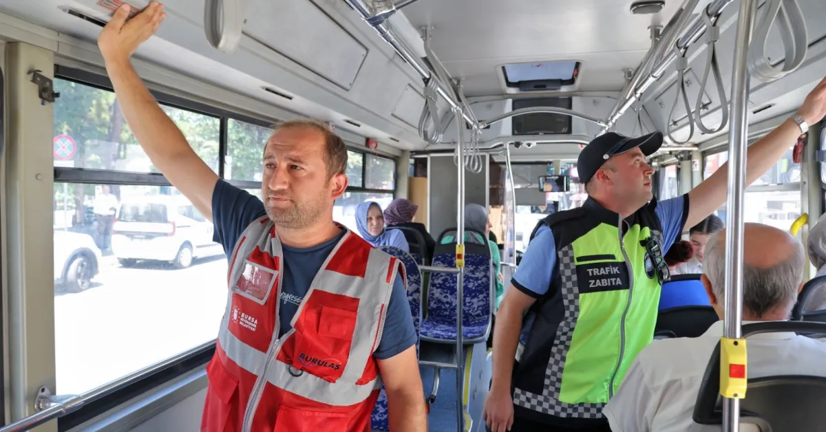 Bursa’da Otobüslere Klima Denetimi (2)