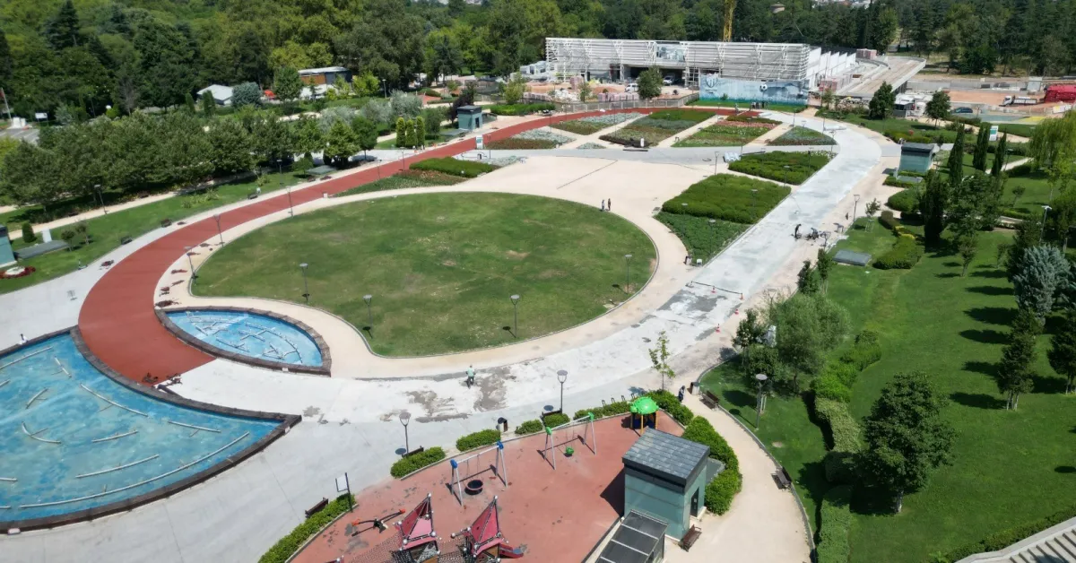 Büyükşehir'den Millet Bahçesi'ne Estetik Dokunuş (1)