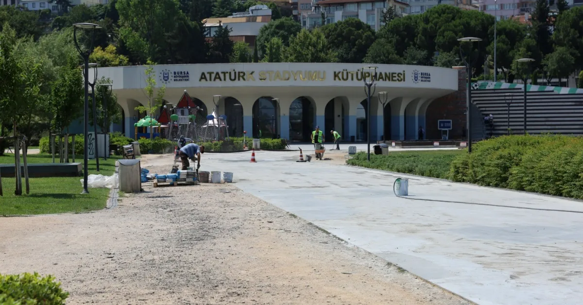 Büyükşehir'den Millet Bahçesi'ne Estetik Dokunuş (3)