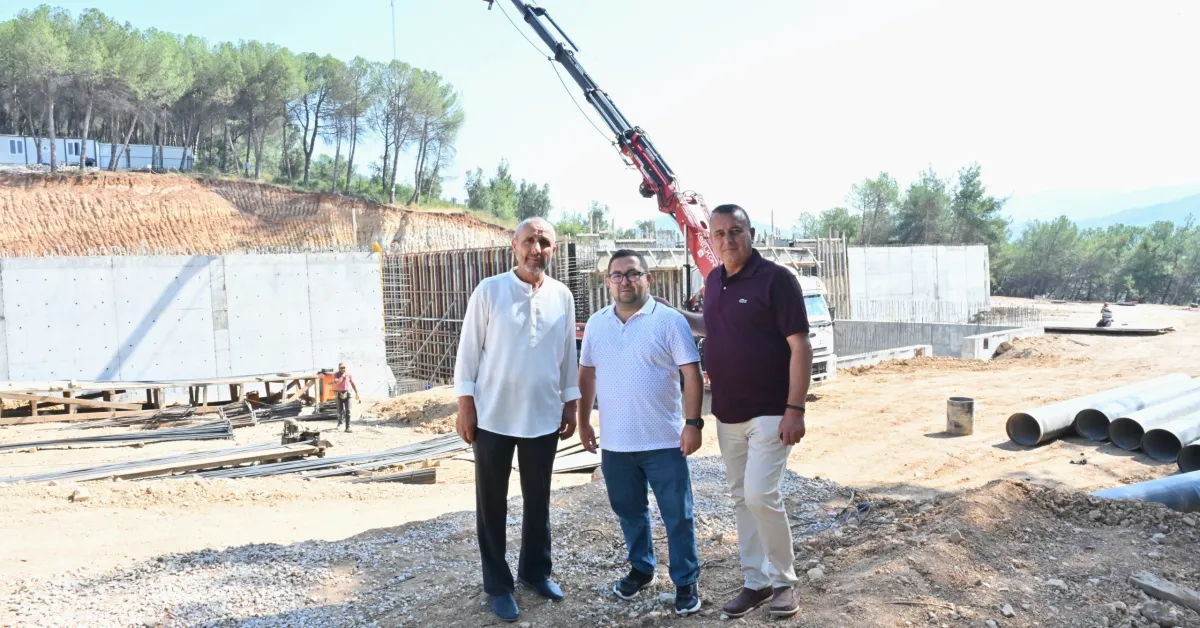 Demirtaş’ın Su Altyapısına 10 Bin Metreküplük Yeni Depo (2)