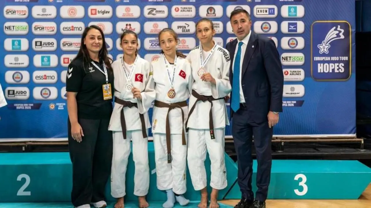 Genç Gazete Bursa’nın Genç Judocuları Avrupa’da Kürsüye Çıktı