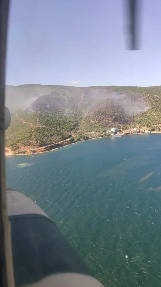 Genç Gazete Gemlik’te Alevlerle Ölümüne Mücadele! Ekipler Yangın Kapanında Kaldı-1