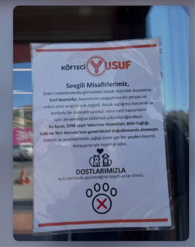Genç Gazete Köfteci Yusuf Geri Adım Atmadı! Şubelere Asılan Yazı Gündem Oldu