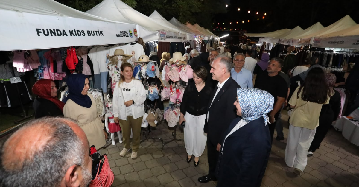Hanımeli Alışveriş Şenliği İnegöl’de 219 Stantla Devam Ediyor (6)