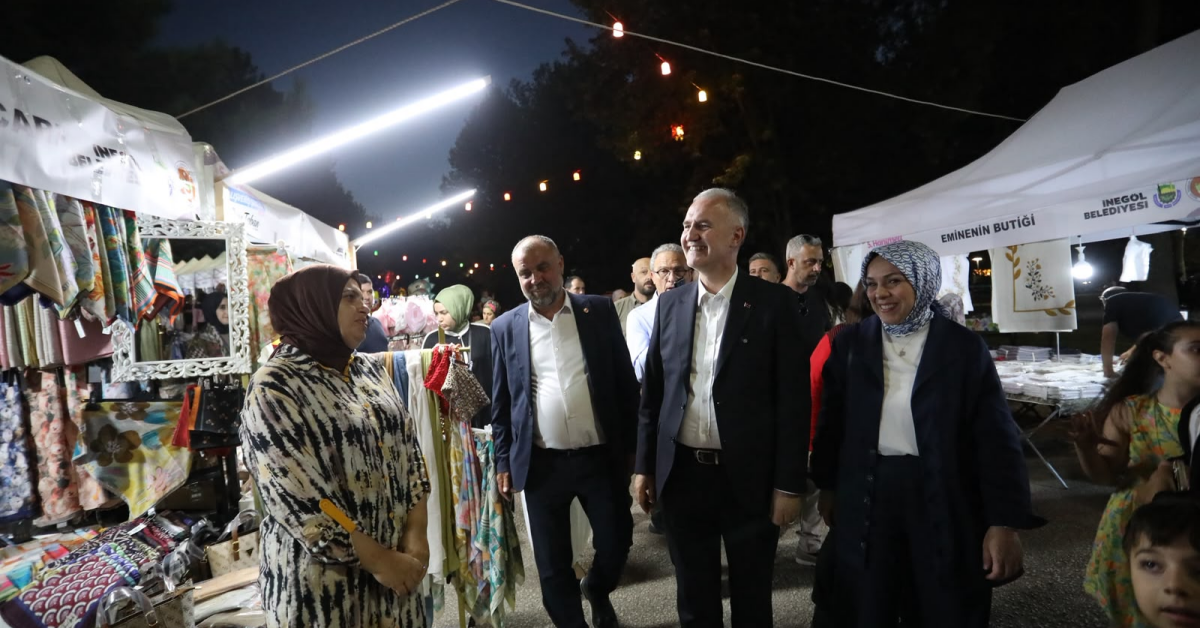 Hanımeli Alışveriş Şenliği İnegöl’de 219 Stantla Devam Ediyor (7)