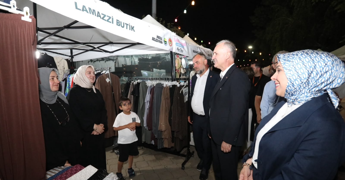 Hanımeli Alışveriş Şenliği İnegöl’de 219 Stantla Devam Ediyor (9)