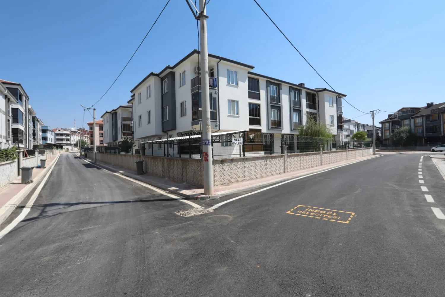 İnegöl’de 11 Sokak Asfalt Ve Kaldırımlarıyla Yenilendi! (4)