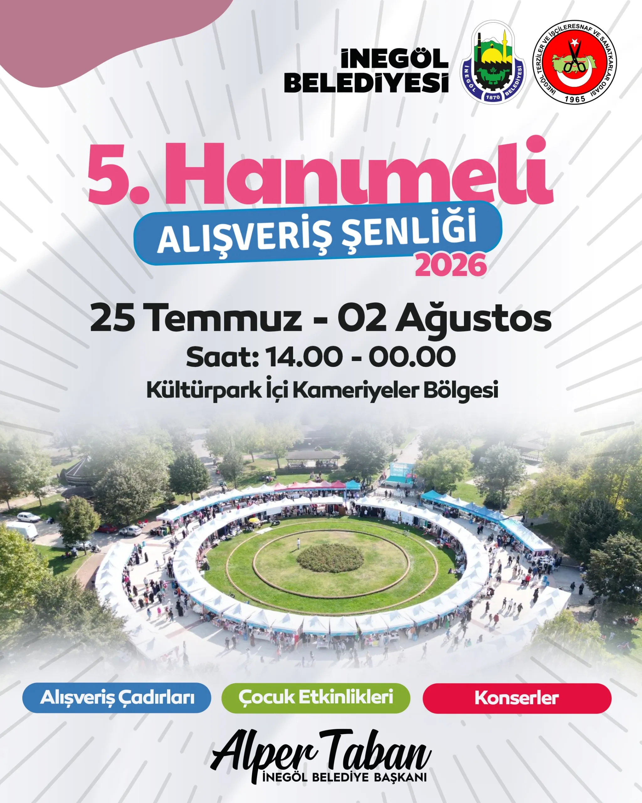 İnegöl’de 5. Hanımeli Alışveriş Şenliği Başlıyor 219 Stant 9 Gün Açık Kalacak (4)