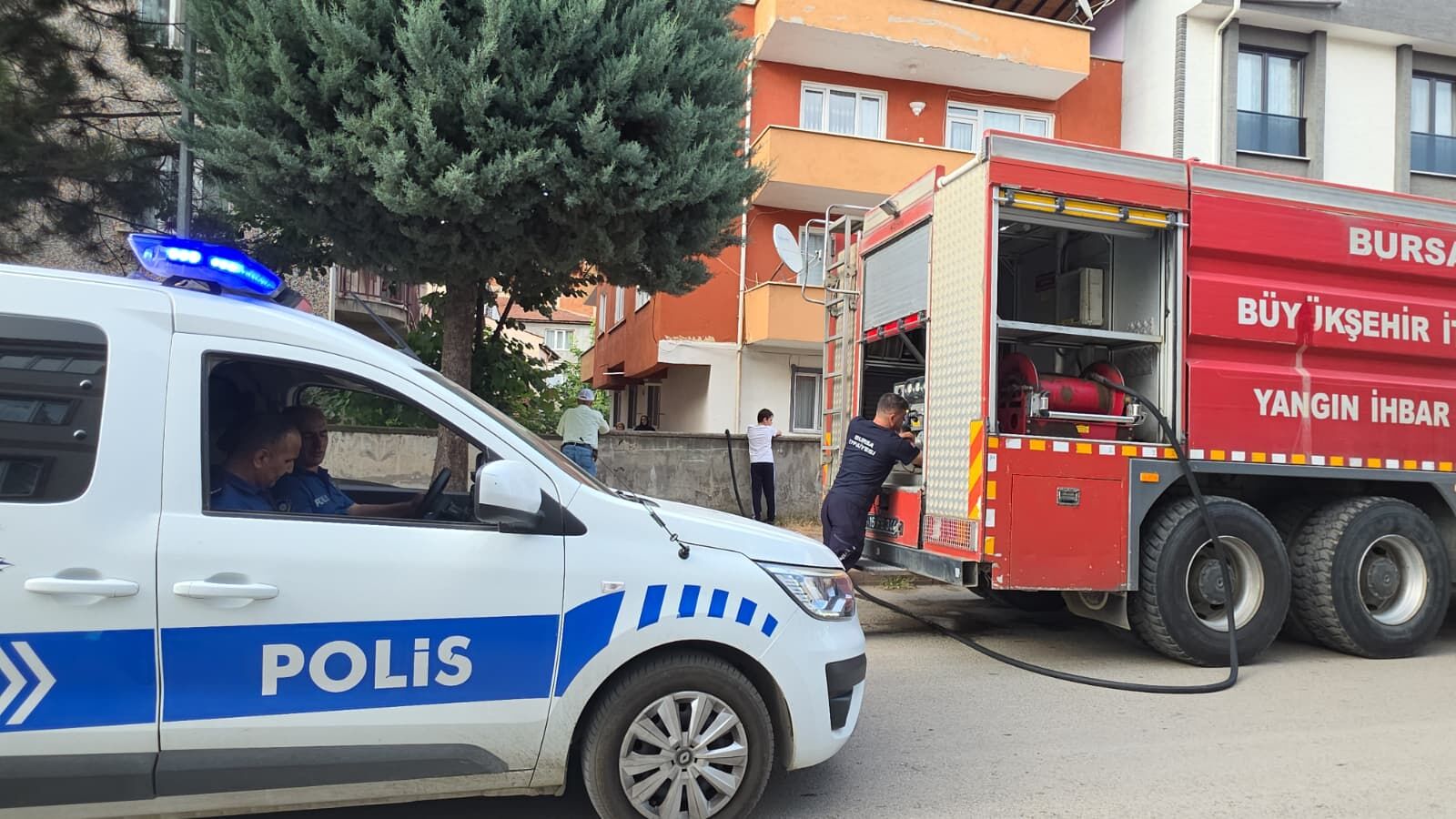 İnegöl’de Korkutan Yangın