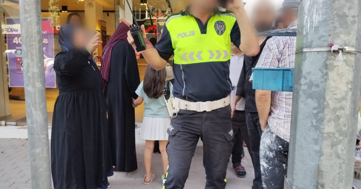İnegöl’de Otomobilin Çarptığı Bebek Yaralandı (1)