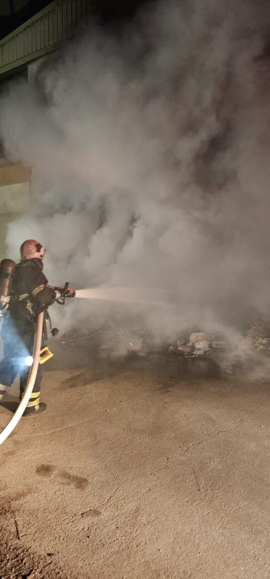 İnegöl’de Sanayi Bölgesinde Çıkan Yangın Korkuttu (3)