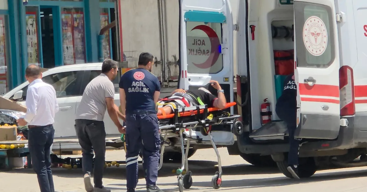 İnegöl’de Yük Asansöründen Düşen Işçi Yaralandı (1)