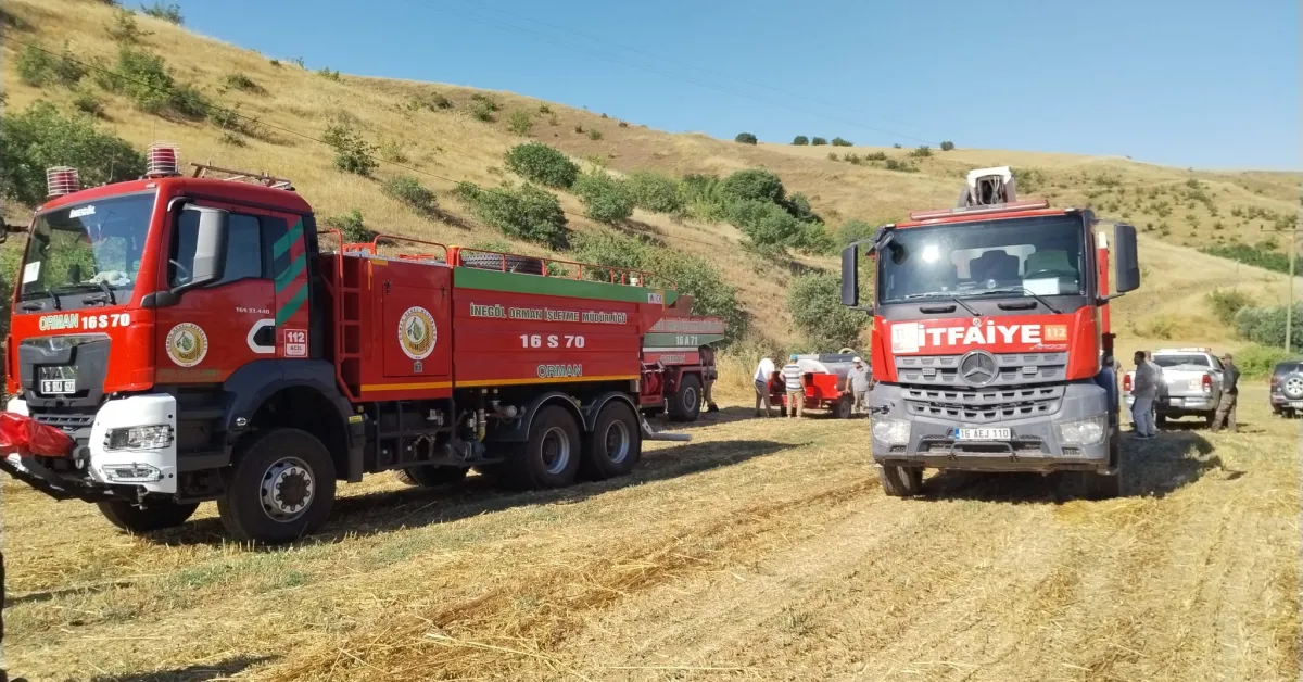 İnegöl'deki Yangının Detayları Belli Oldu (1)