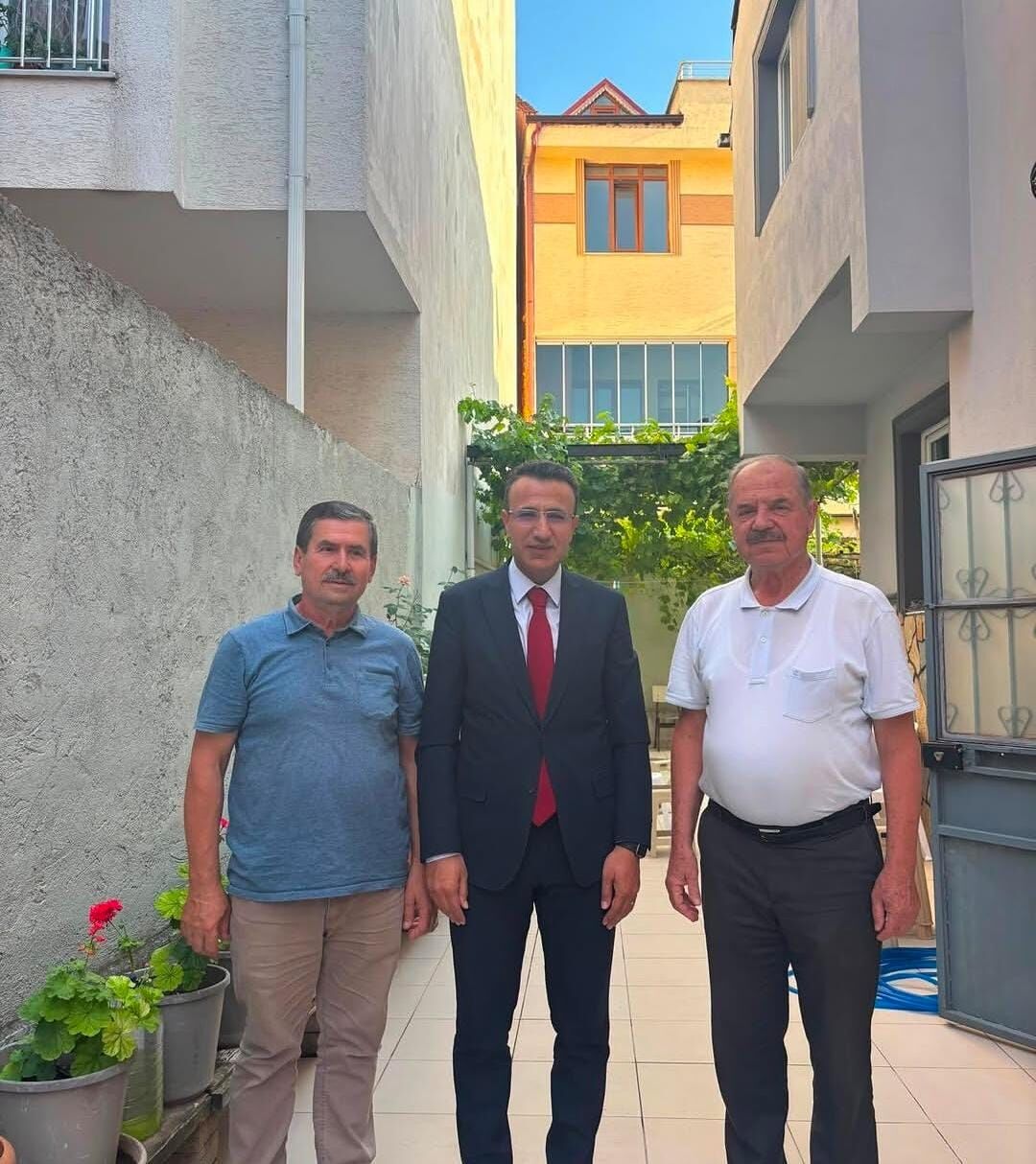 Kaymakam Akpay Ilk Ziyaretini Şehit Ailesine Yaptı (3)