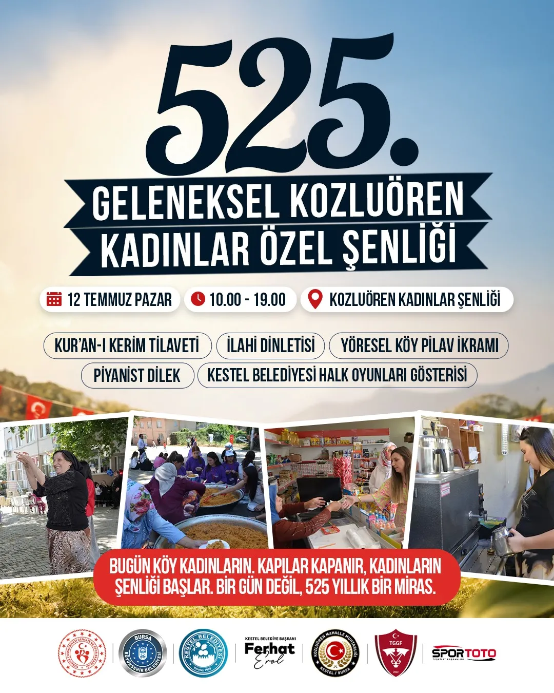 Kestel’de 525 Yıllık Gelenek Yeniden Er Meydanına Taşınıyor (2)