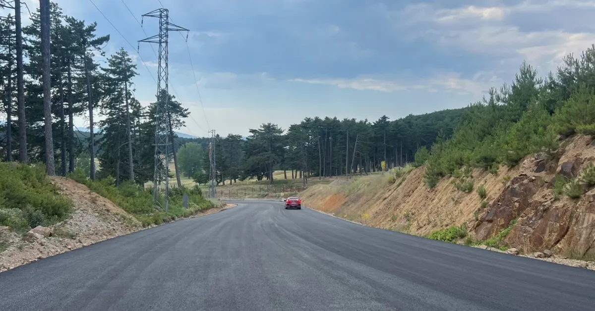 Kocayayla’nın Ulaşım Konforu Artırıldı 1200 Metrelik Yol Asfaltlandı (2)