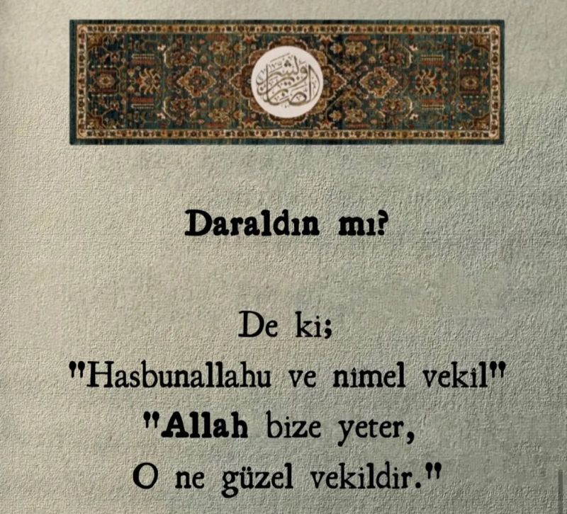 Zor Zamanların Anahtarı Hasbünallah Zikri Gencgazete (3)