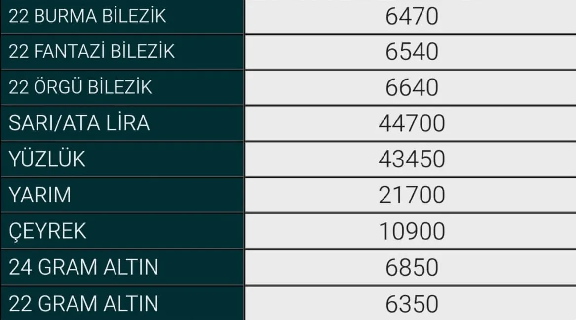 19 Ağustos Inegöl Altın