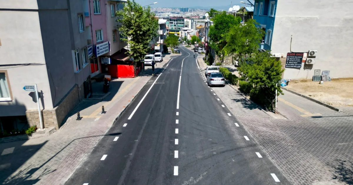 Bursa Nilüfer’de Dumlupınar Caddesi Yenilendi (3)