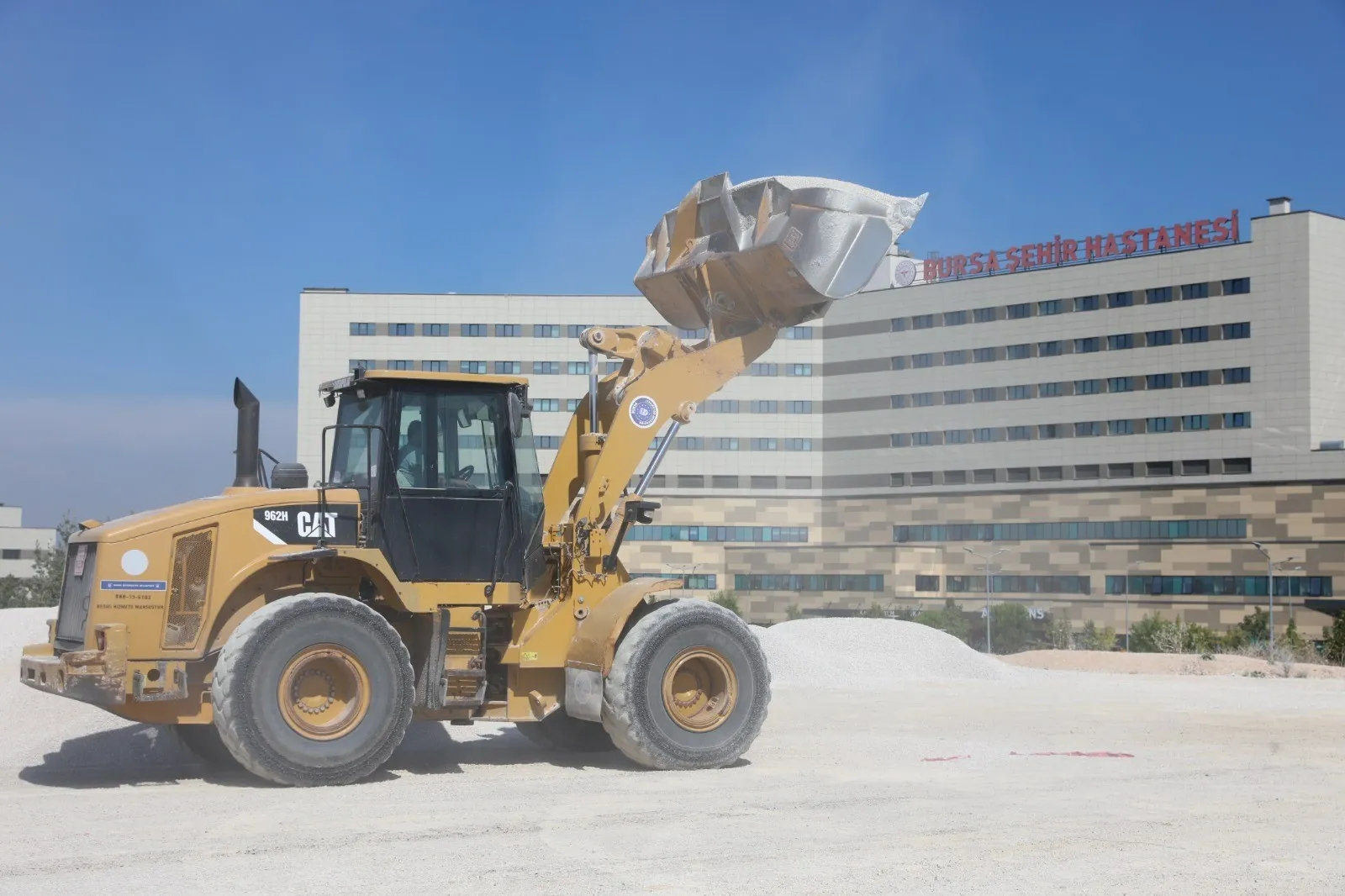 Bursa Şehir Hastanesi’nin Iç Yolları Yenilendi (1)