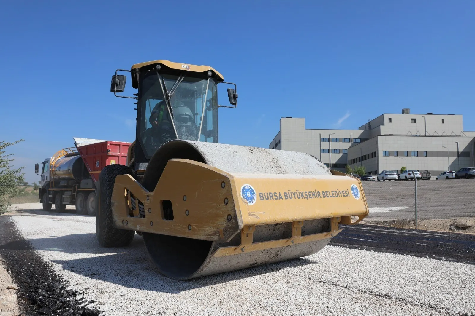 Bursa Şehir Hastanesi’nin Iç Yolları Yenilendi (5)