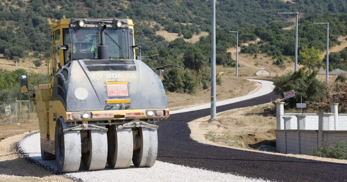 Bursa’da 5 Ilçede Yol Yenileme Çalışması Büyükşehir Sahada (3)